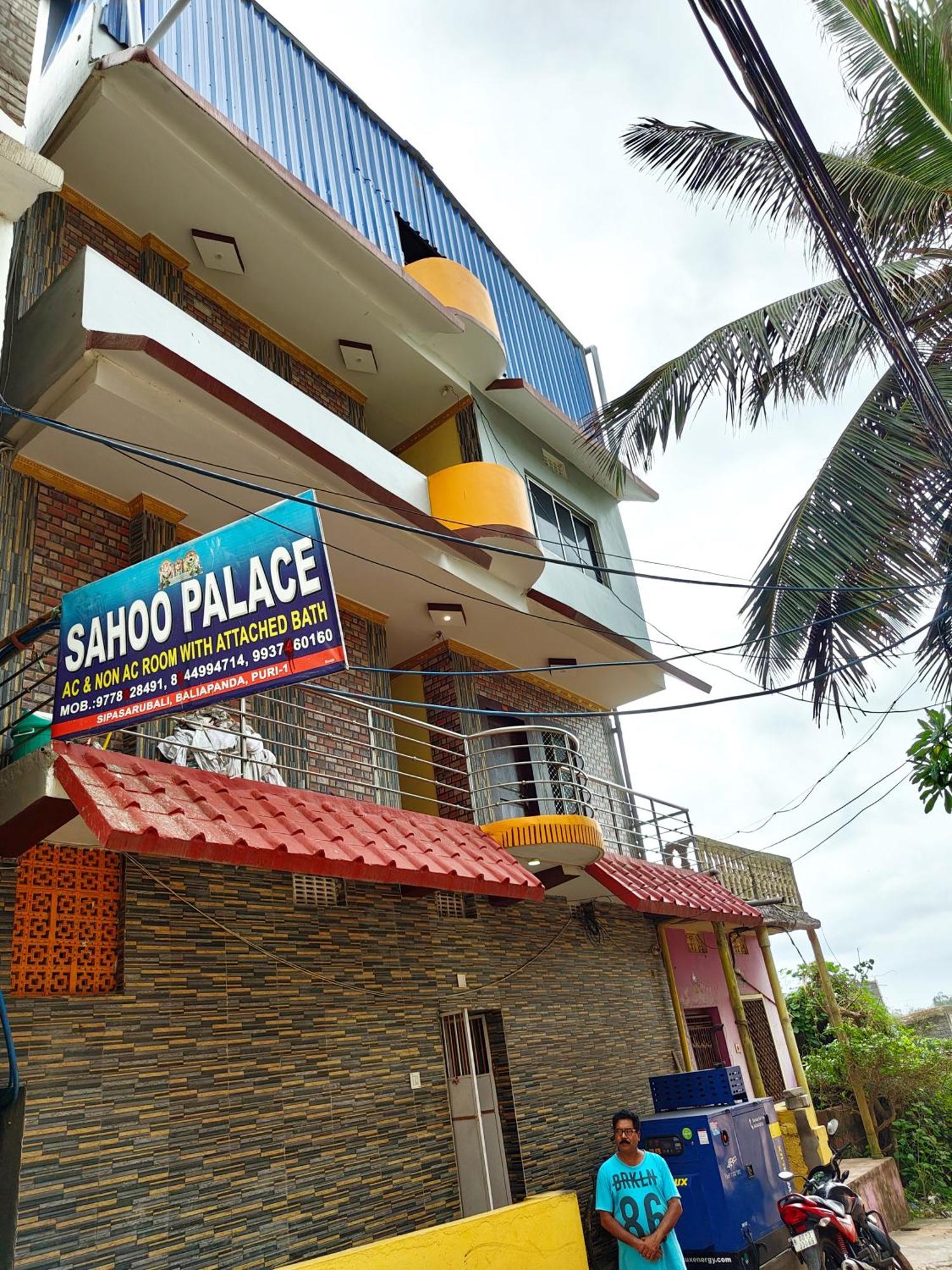 Goroomgo Sahoo Palace Puri - Prime Location Near Sea Beach - Excellent Service With Parking Facilities Bagian luar foto